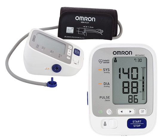 Тонометр OMRON M3 Comfort - электронный автоматический на плечо Тонометр OMRON M3 Comfort - электронный автоматический на плечо