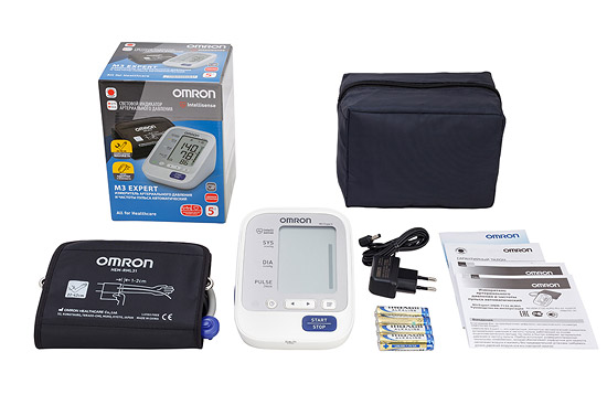 Тонометр OMRON M3 Expert - электронный автоматический на плечо Тонометр OMRON M3 Expert - электронный автоматический на плечо