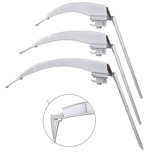 Клинок Megalight Flaplight - Многоразовые клинки для ларингоскопов фиброоптических KaWe Клинок Megalight Flaplight - Многоразовые клинки для ларингоскопов фиброоптических KaWe
