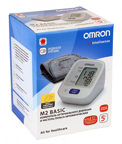 Тонометр OMRON M2 Basic - купить в Самаре Тонометр OMRON M2 Basic - купить в Самаре
