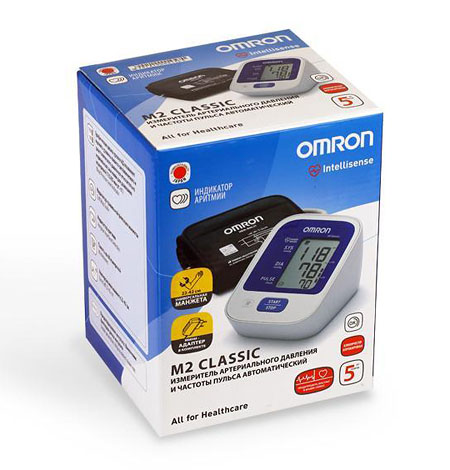 Тонометр OMRON M2 Classic - электронный автоматический на плечо Тонометр OMRON M2 Classic - электронный автоматический на плечо