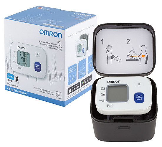 Тонометр OMRON RS1 - купить в Самаре Тонометр OMRON RS1 - купить в Самаре