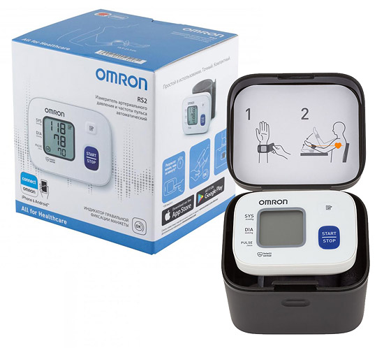 Тонометр OMRON RS2 - купить в Самаре Тонометр OMRON RS2 - купить в Самаре