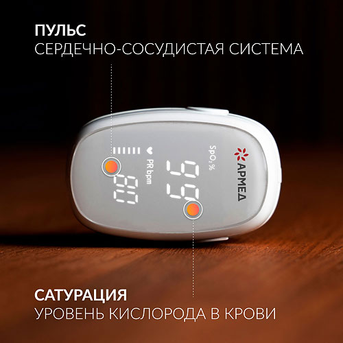 Пульсоксиметр портативный Армед YX303 Пульсоксиметр портативный Армед YX303